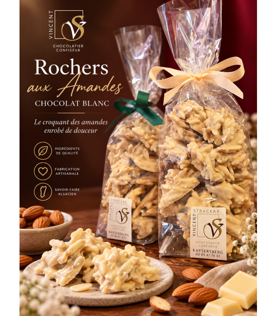 Rocher aux amandes 120g