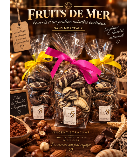 Fruits de mer Pralinés 230g