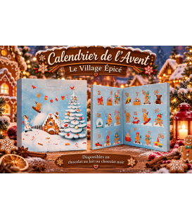 CALENDRIER DE L'AVENT " VILLAGE Épicé"