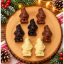 PERES NOEL FOURRES PRALINES 210g