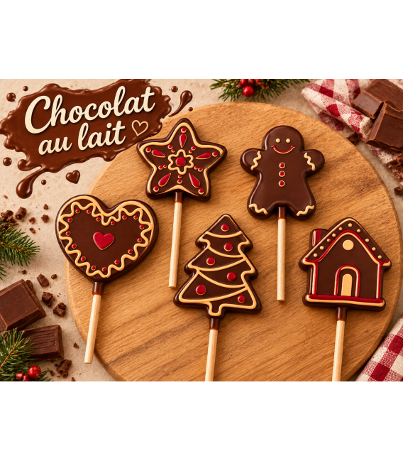 Sucettes de Noël